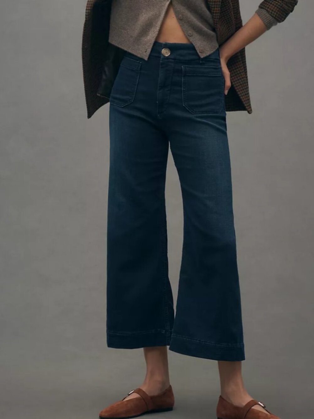 Anthropologie Maeve Colette Dark Wash High Rise Jeans SIZE 27
